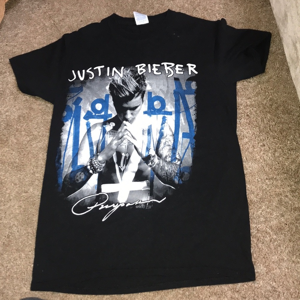 justin bieber - purpose tour tee